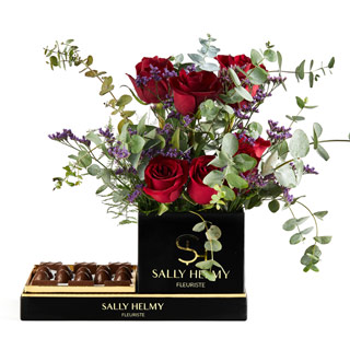Darling Flowers With Chocolate-Sally Helmy - Egypt