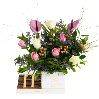 Joy Flowers with Chocolate-Sally Helmy - Egypt