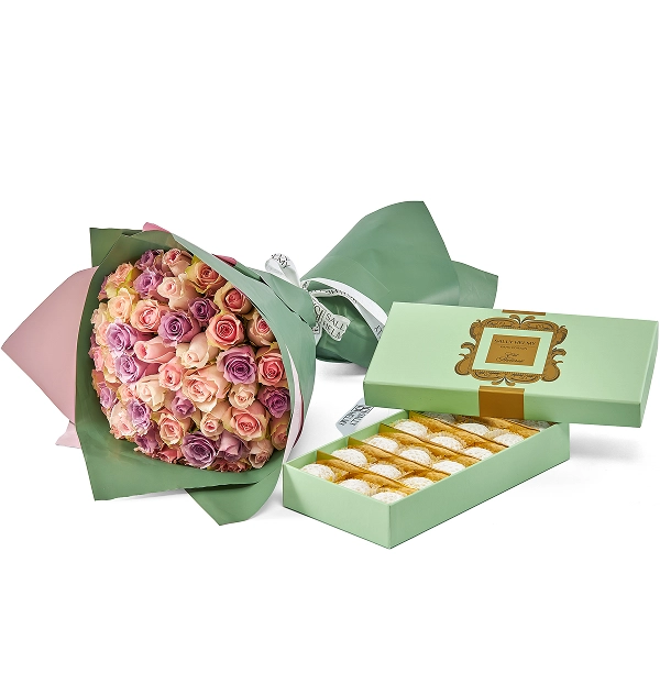 Fulness Bouquet with Premium Walnut Kahk-Sally Helmy - Egypt